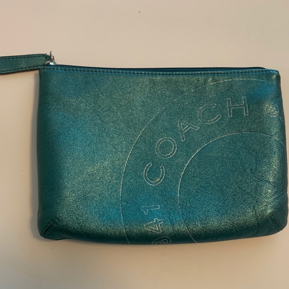 Coach makeup bag